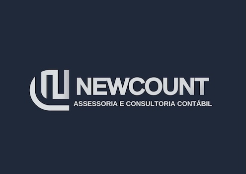 Logotipo da NewCount Contabilidade no rodapé